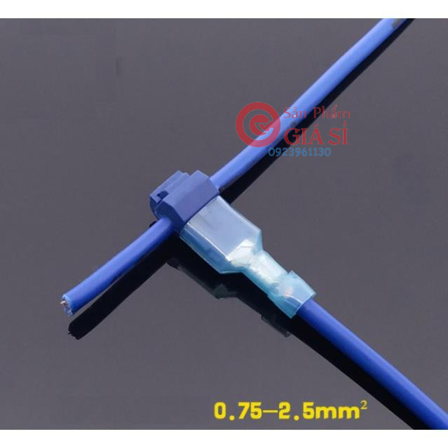 50 chiếc cút nối dây điện phân nhánh 2.5mm2 - T cắm ❤️freeship❤️