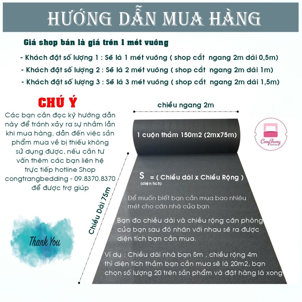 Thảm nỉ trải sàn nhà , thảm nỉ lót sàn sự kiện, hội nghị đế dày chống cháy - (1 mét vuông tương đương 2m x 0,5m)