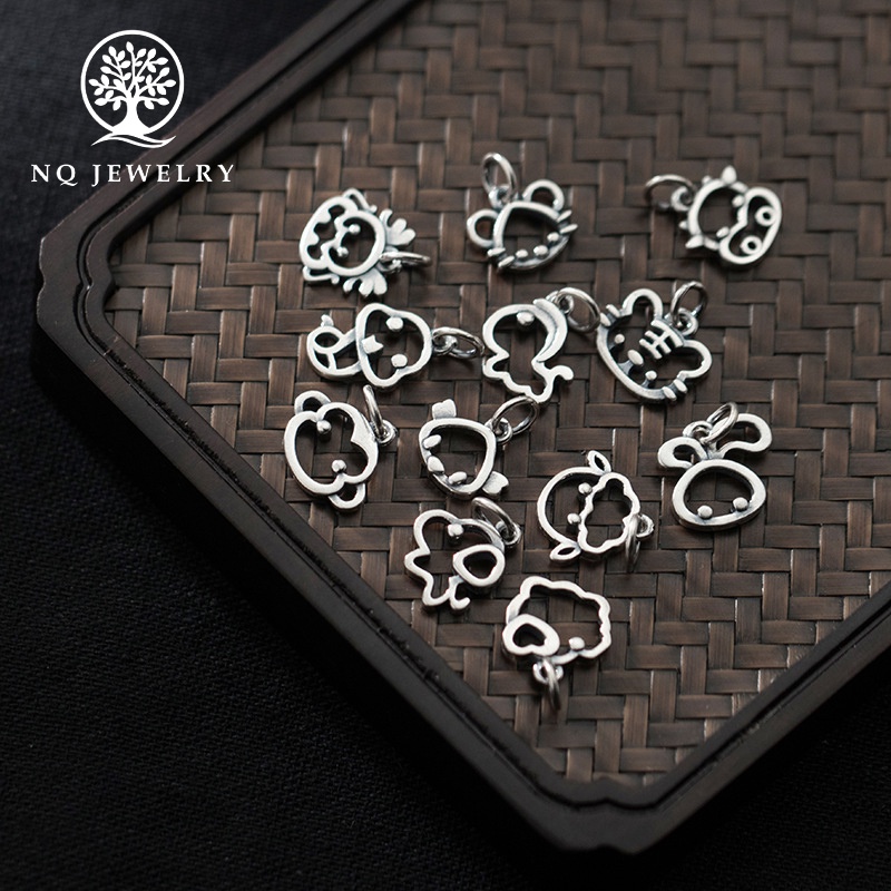 Charm treo 12 con giáp ngộ nghĩnh - NQ Jewelry