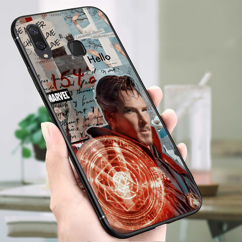 Ốp Điện Thoại Tpu Mềm Chống Rơi Hình Doctor Strange Cho Samsung A2 Core A3 2017 A5 2017 A6 2018 A6 Plus 2018