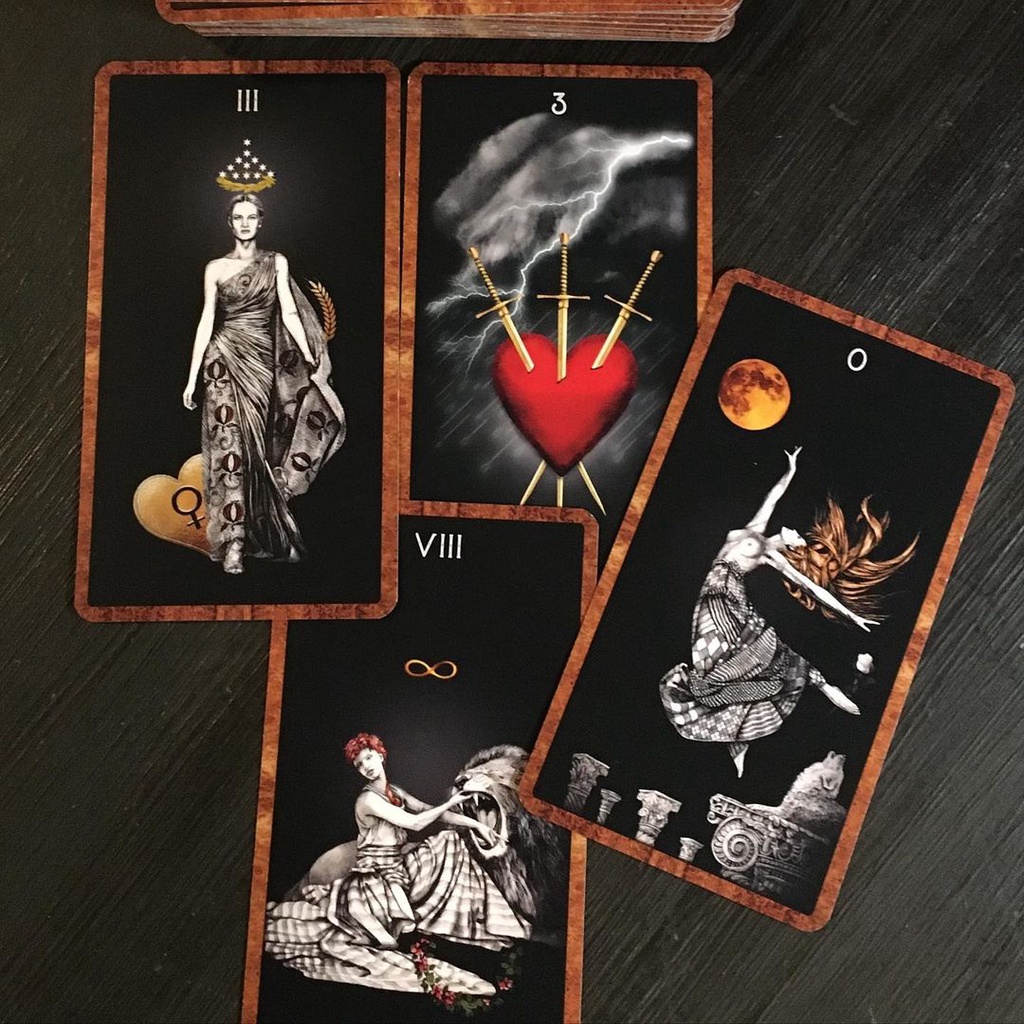 Bộ Bài Dancing in the Dark Tarot (Mystic House Tarot Shop) - Bài Gốc Authentic Chính Hãng 100%