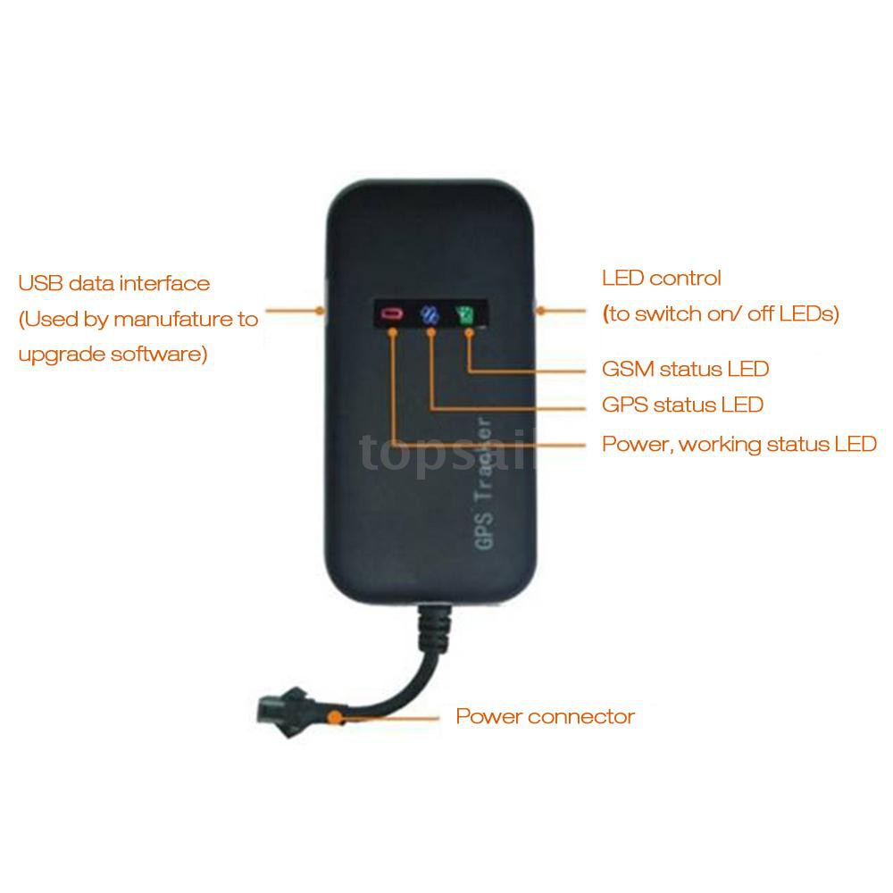 Thiết Bị Định Vị Gps Chống Trộm Vehcile Gt02A