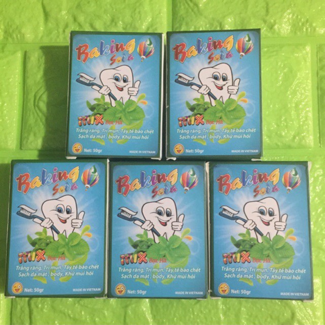 BỘT BAKING SODA MIX BẠC HÀ  【 3C 】