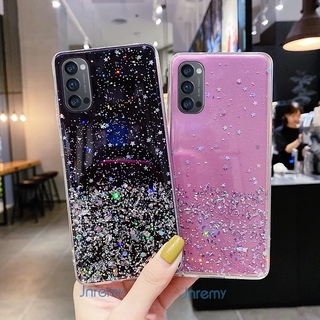 Ốp Điện Thoại Silicon Mềm Siêu Mỏng Đính Sequin Lấp Lánh Cho Oppo Reno 4 4f 4 Pro 3 Pro 4g