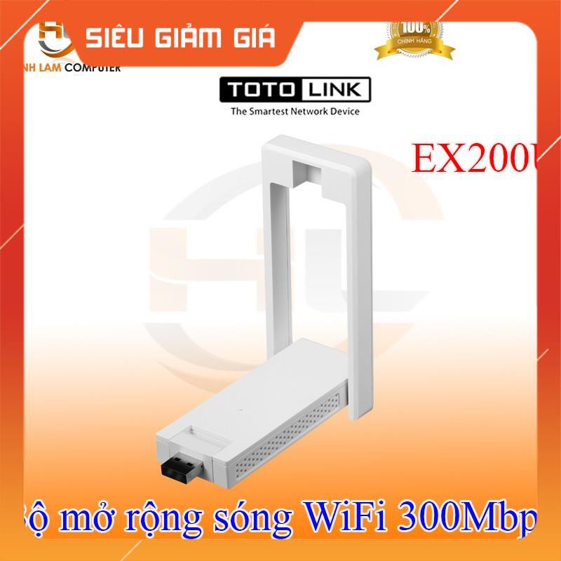 USB mở rộng sóng WiFi Totolink EX100U hàng hãng Digiworld/Elite/Anh Ngọc phân phối