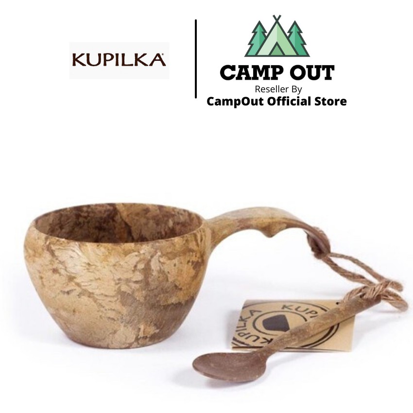 Ly cốc Kupilka 21 phụ kiện dã ngoại cắm trại ca du lịch Tea SPOON campoutvn A176