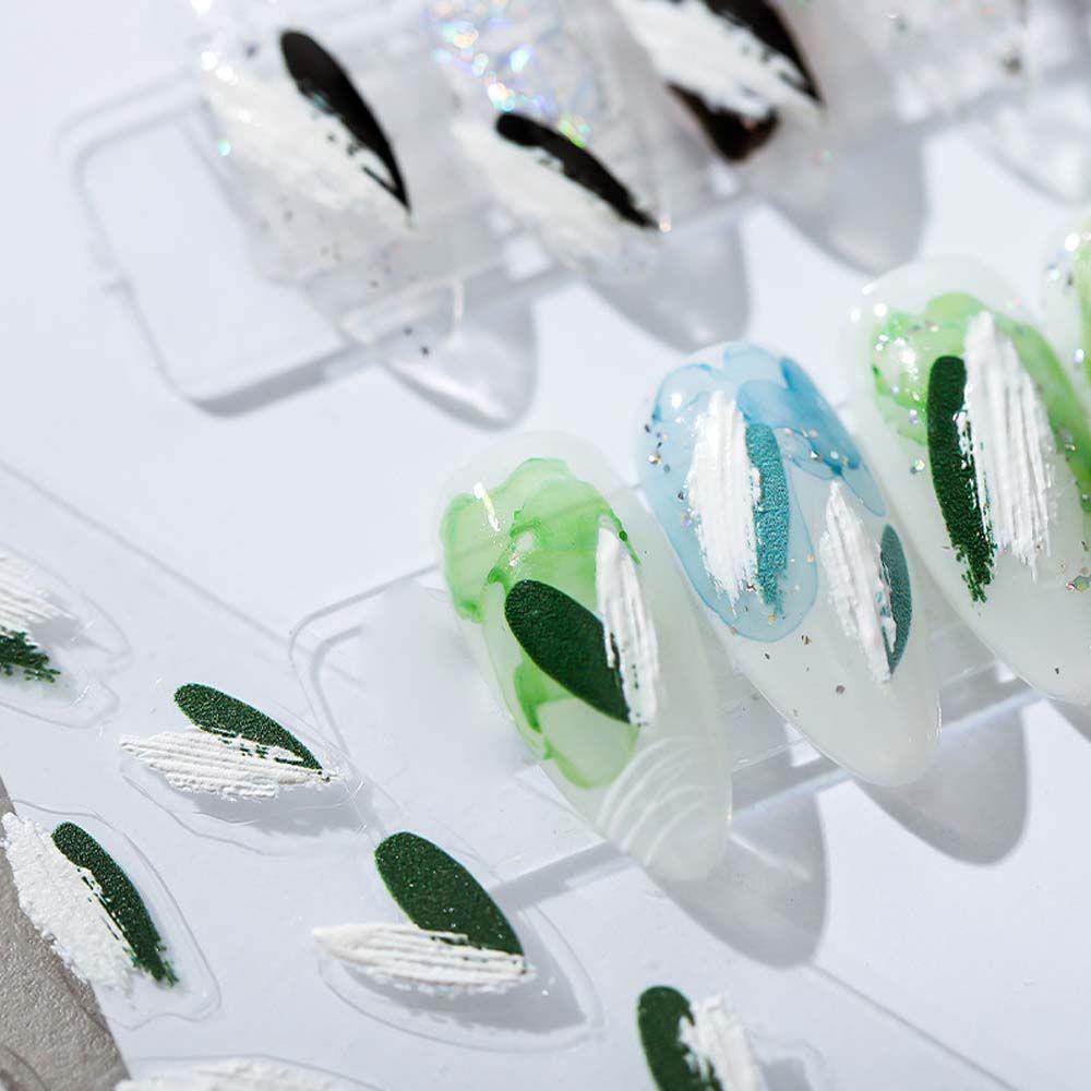 Miếng Dán Trang Trí Móng Tay Họa Tiết Phi Hành Gia 3D Độc Đáo Thời Trang
