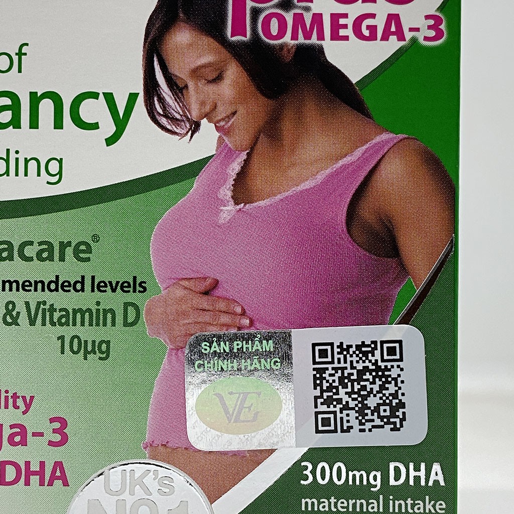 Vitabiotics Pregnacare Plus Omega-3 hôp 56 viên - Vitamin cho bà bầu