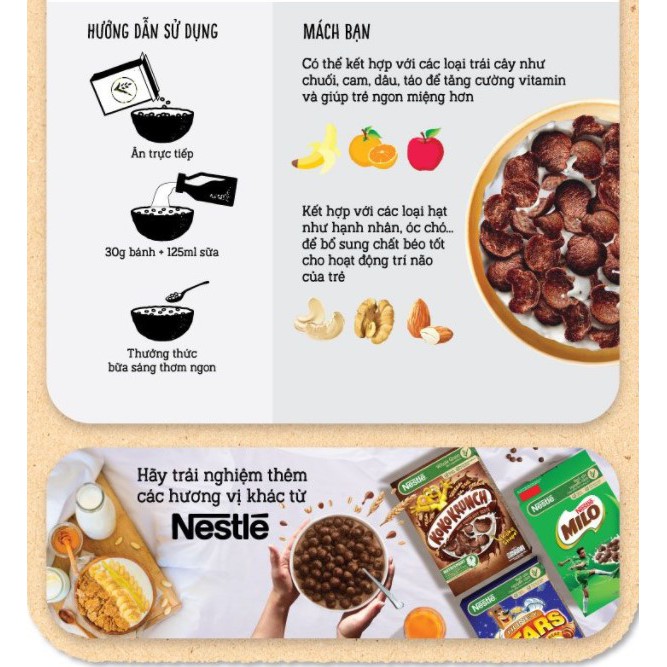 Bánh Ngũ Cốc Ăn Sáng Nestle Koko Krunch Hộp 330G