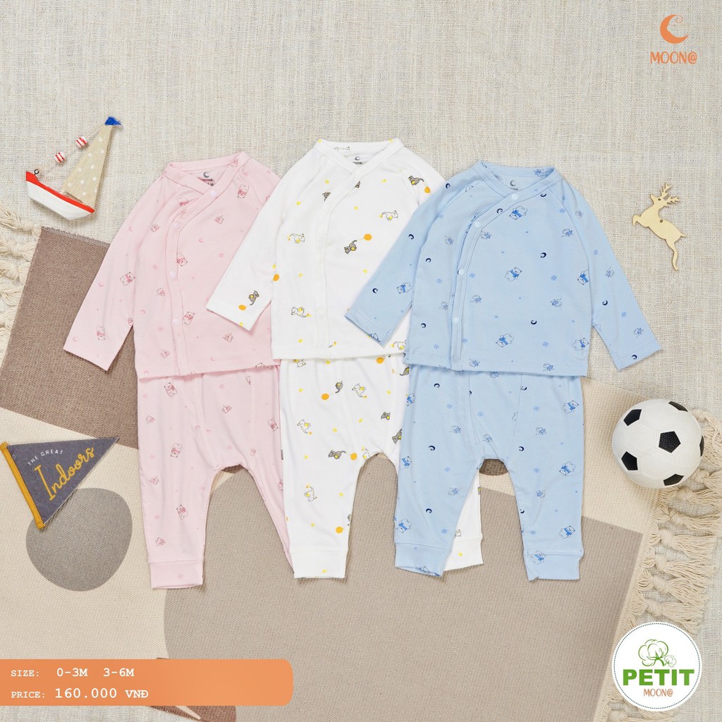 Bộ cài lệch Nous petit Newborn