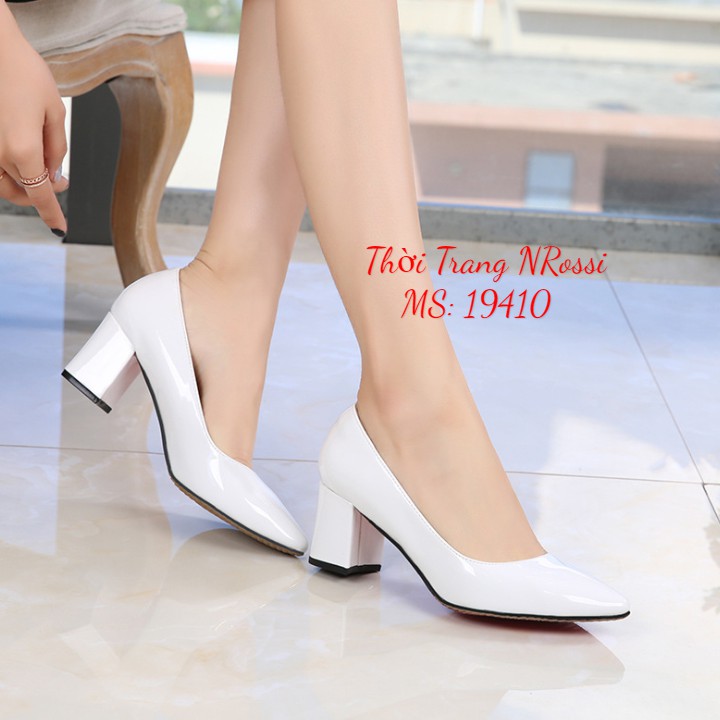 Giày cao gót nữ màu đỏ Big Size NRossi 40 41 42 43 44