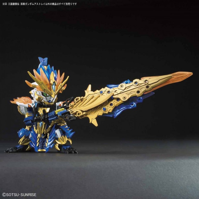 Mô Hình Lắp Ráp SD Tam Quốc 18 Sun Ce Astray Gundam