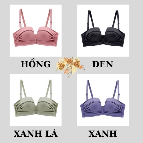 Áo Ngực Nữ Không Gọng Cúp Ngang - Áo Lót Nữ Nâng Ngực Tạo Khe, Mút Vừa AMY BRA A590