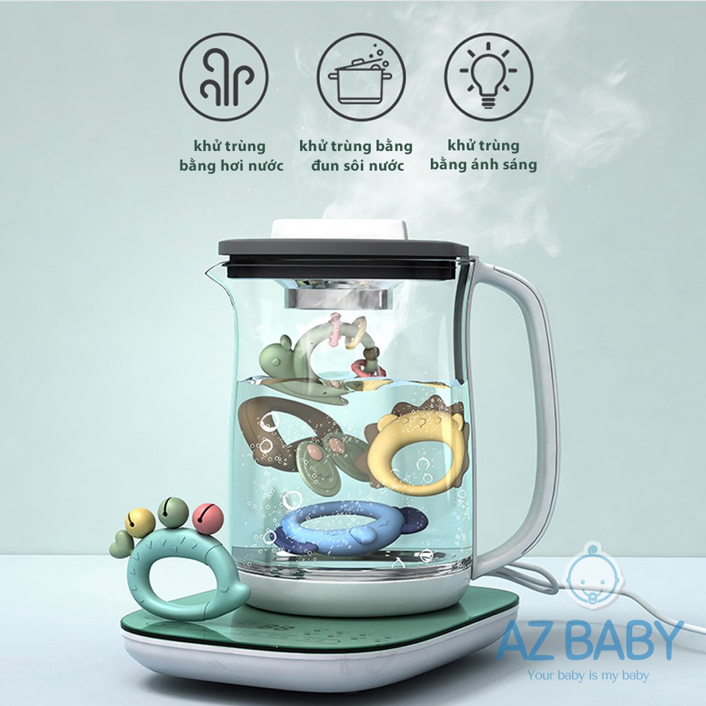 Bộ đồ chơi xúc xắc cá voi xanh 9 món cho bé 0-18 tháng - AZ Baby DC002