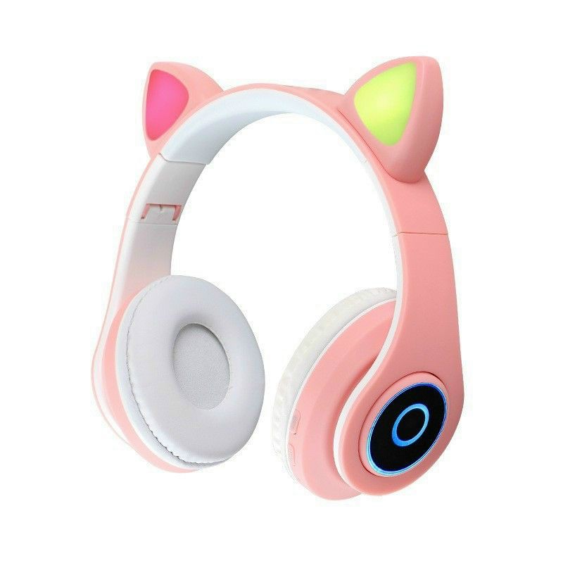 Tai Nghe Mèo Bluetooth 5.0 Cute Phát Sáng. | BigBuy360 - bigbuy360.vn