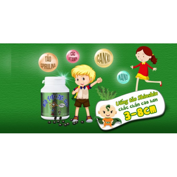 Tảo Tăng Chiều Cao Cho Bé Shinshin Kakumei Nhật Bản 300v