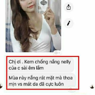 Kem Chống Nắng Nelly.P SPF 60+
