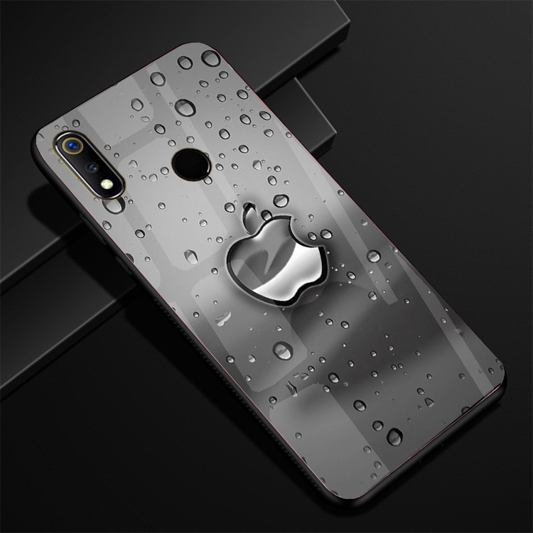 Ốp Lưng Kính REALME 3, REALME 3 PRO Hình in 3D sáng bóng cao cấp