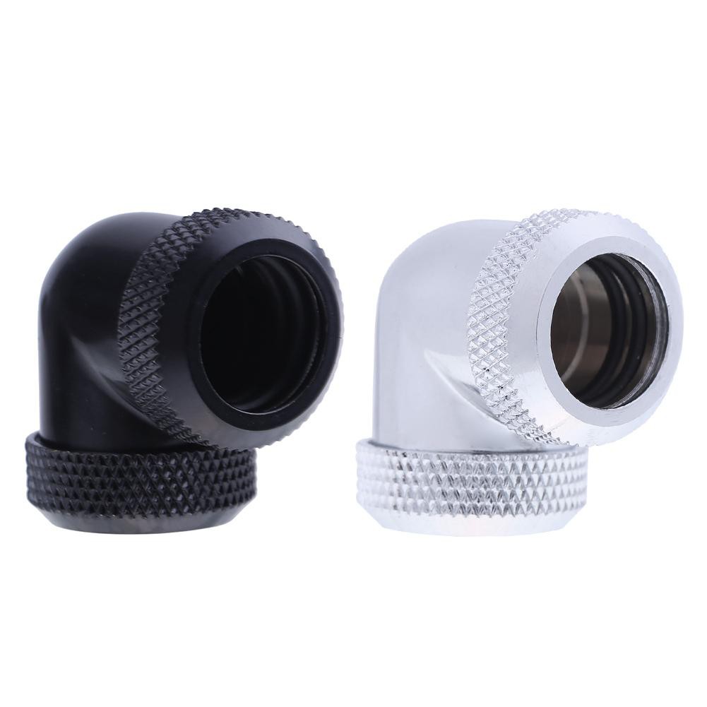 Ống ghép nối hệ thống làm mát nước PC G1/4 14mm OD 90 độ