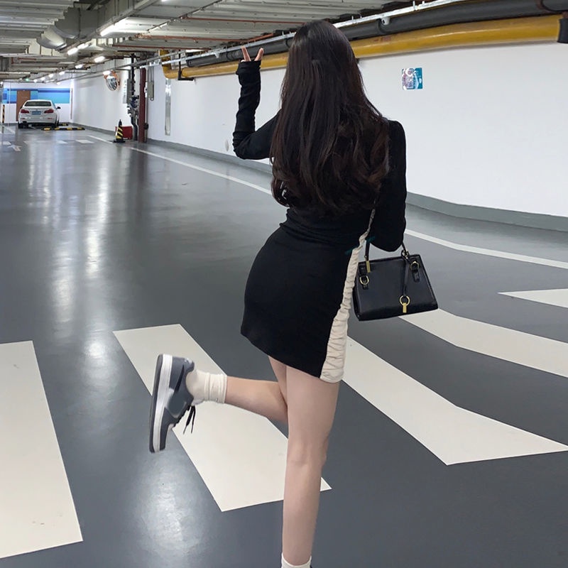 Đầm ngắn Perty dáng ôm phong cách Hàn Quốc thời trang gợi cảm cho nữ