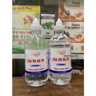 Cồn xịt sát khuẩn 90 độ VP 500ml/1000ml (có vòi xịt)
