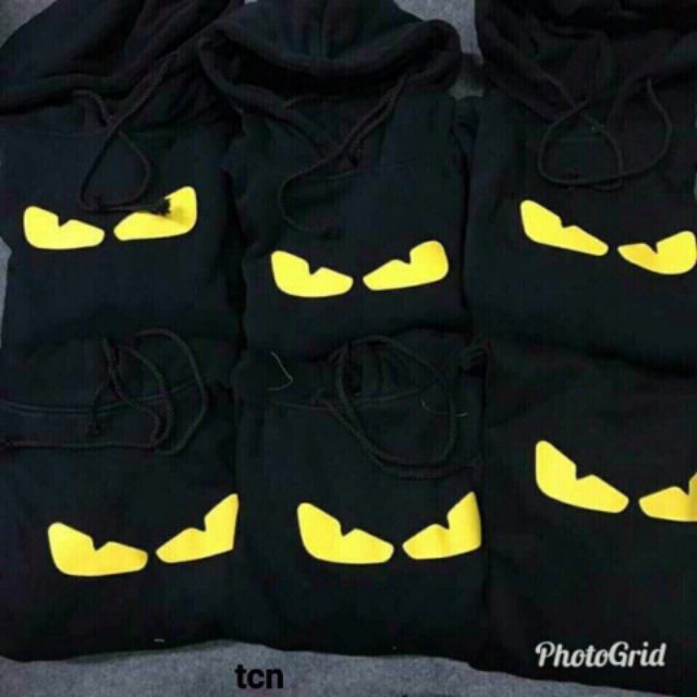 Áo hoodie nam nữ đôi mắt vàng TP04