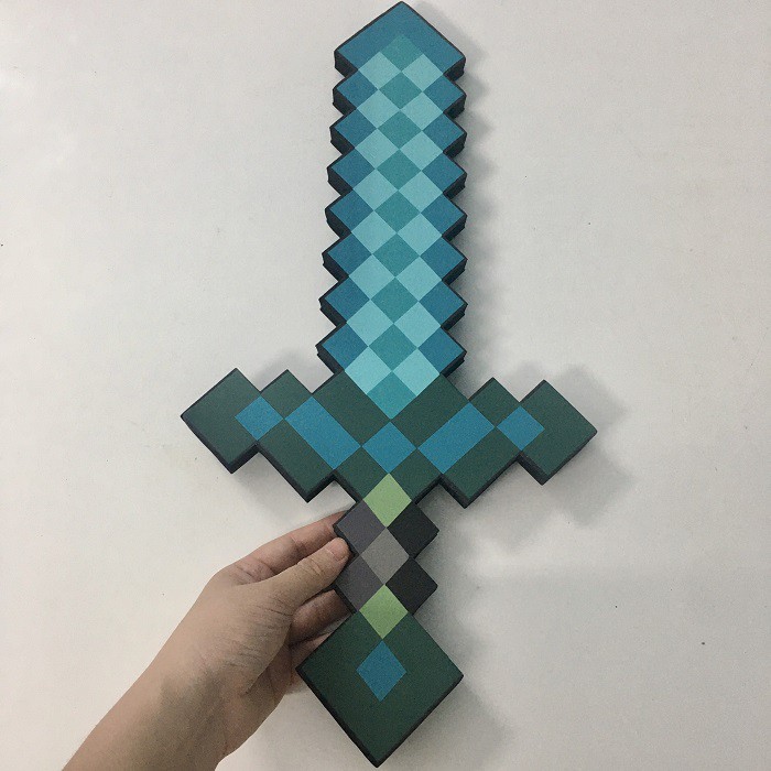 Kiếm kim cương minecraft 45cm