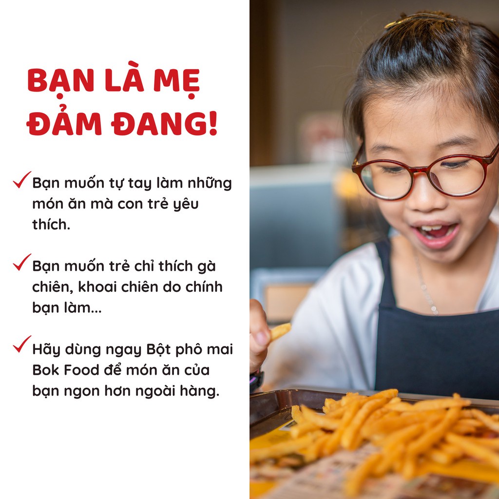 100 gr bột phô mai lắc Hàn Quốc lắc bánh gạo, khoai tây, khoai lang, gà rán, bắp rang