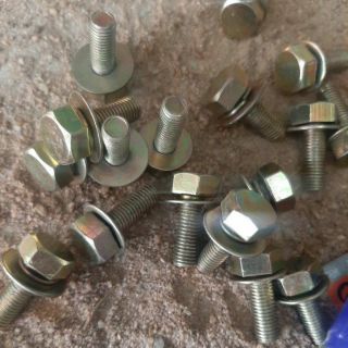 Ốc Vít Ren Ngược Bu lông (đai ốc) ren ngược 7mm máy cắt cỏ / Thắng máy cưa Xích