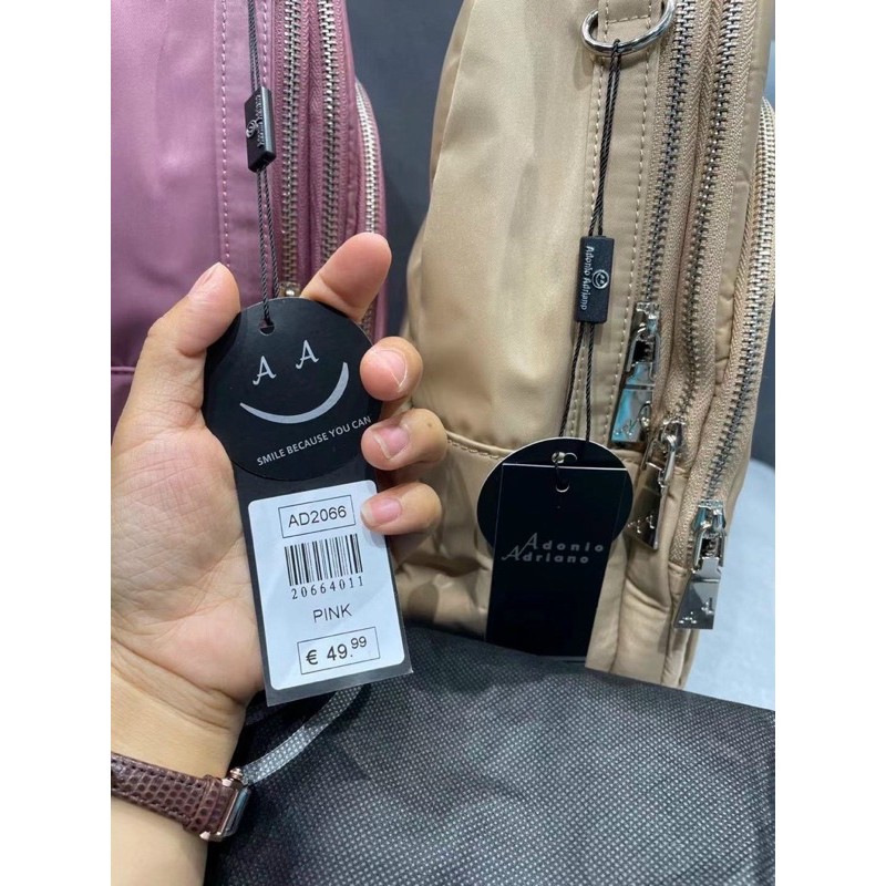 Balo A.do.nio xuất âu 'mini 3 màu