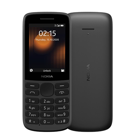 [Mã ELMALL150 giảm 8% đơn 500K] Điện thoại di động Nokia 215 4G Dual Sim (2020) - Hàng Chính Hãng