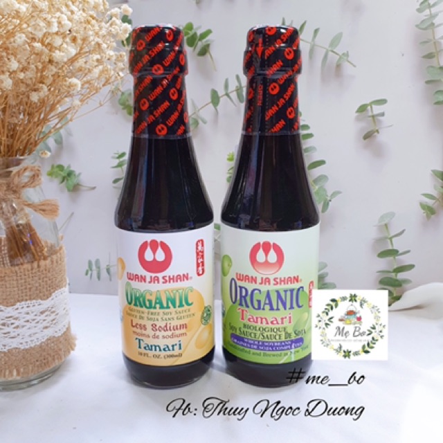 NƯỚC TƯƠNG CHẤM CÁC LOẠI WAN JA SHAN (teriyaki, hoisin, nước tương, tamari, sốt nấm đông cô)