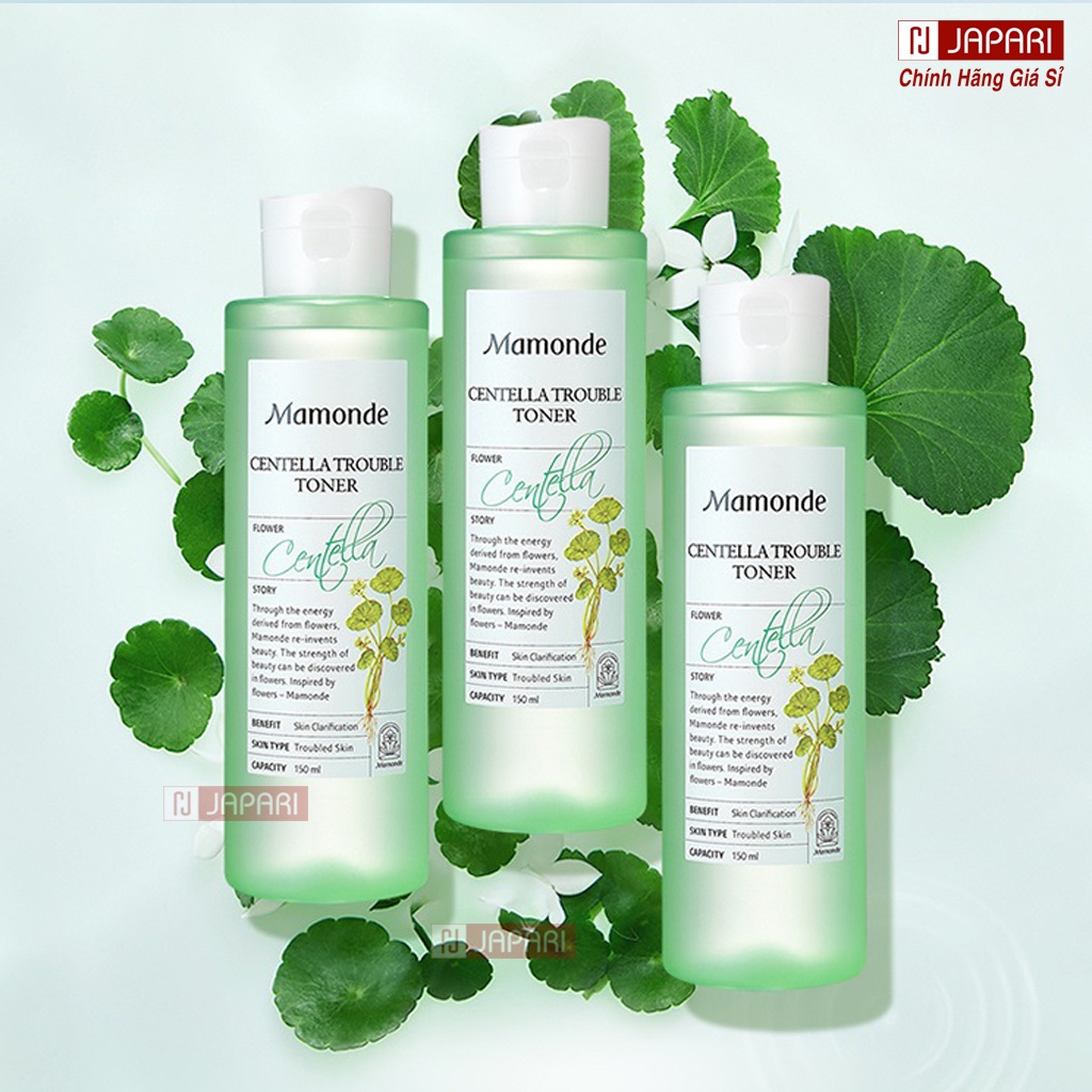 Toner Mamonde Nước Hoa Hồng Diếp Cá, Hoa Cúc, Rau Má- Toner Cấp Ẩm Cho Da Dầu Mụn Da Khô Da Nhạy Cảm Hỗn Hợp JAPARI | BigBuy360 - bigbuy360.vn