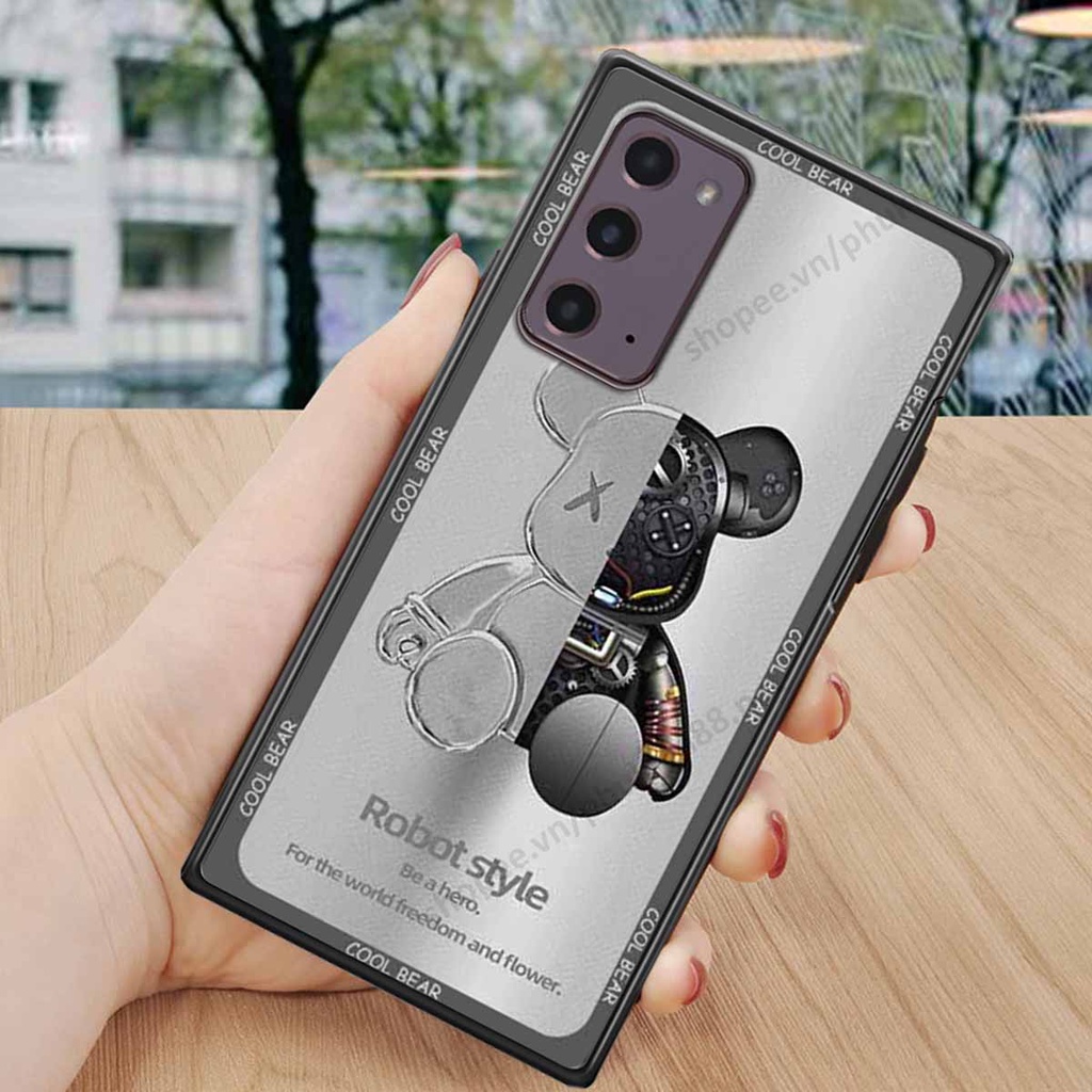 Ốp Samsung Note 20 bear, k@ws thương hiệu phong cách ốp lưng thời trang cao cấp