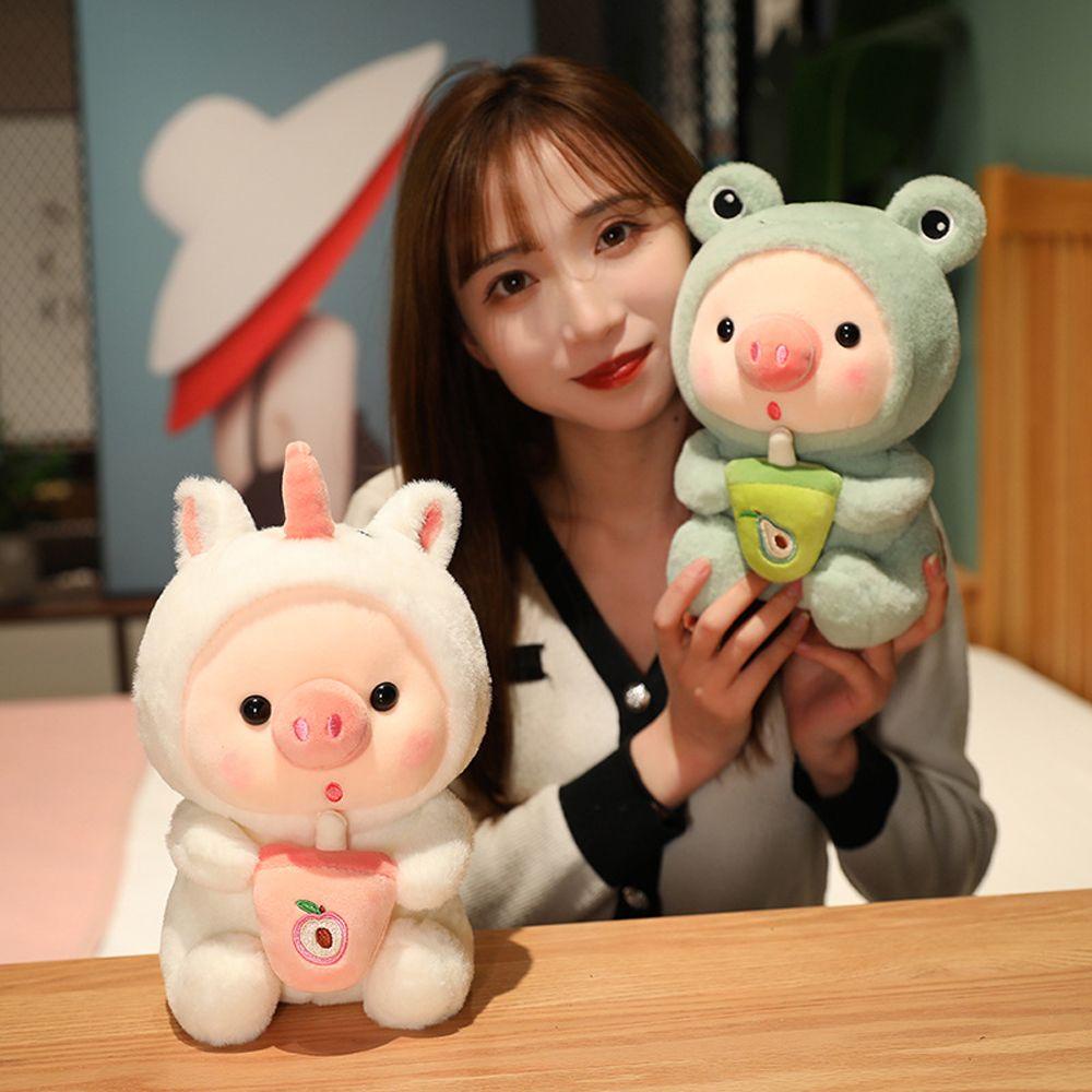 Đồ chơi nhồi bông Hình Chú Heo Hoạt Hình 25CM Dành Cho Bé