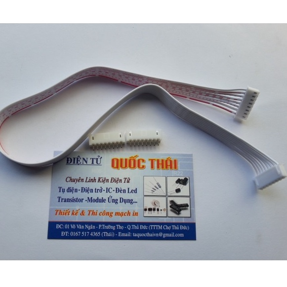 Dây bus 8- 2 đầu- 40cm