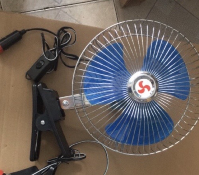QUẠT ĐIỆN DÙNG TRÊN Ô TÔ LOẠI 12v và LOẠI 24V  8IN