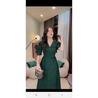 Đầm tiểu thư cổ bèo