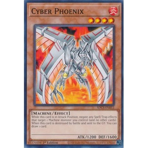 Thẻ bài Yugioh - TCG - Cyber Phoenix / SDCS-EN012'