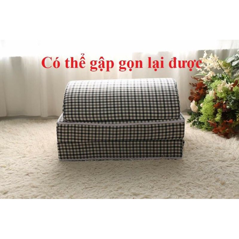 Gối chống trào ngược dạ dày thực quản người lớn Babylux  - 80 x 60 x 20 cm, có kèm kê chân, có thể gập gọn lại