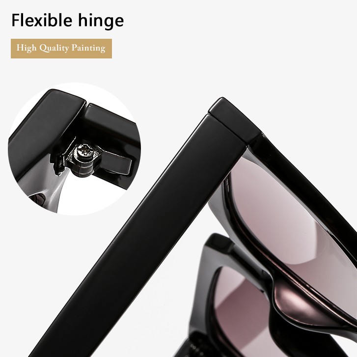 Kính mát vuông chống tia UV400 thiết kế thời trang cho nữ