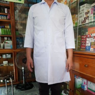 Áo blu nam nữ dáng dài ( áo bác sĩ / áo y tá)