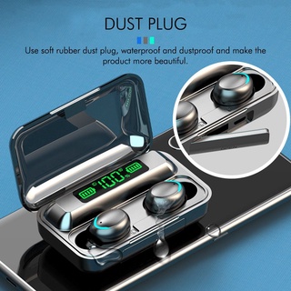 Tai nghe Bluetooth F9 Pro V5.0 💖FREESHIP💖Airpod cảm biến vân tay chống thấm nước dung lượng pin trâu âm thanh sắc nét