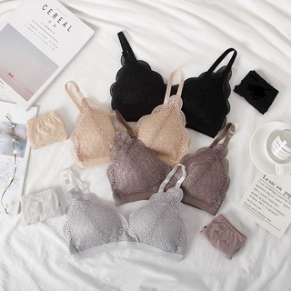[Mã FASHIONT4WA2 giảm 10K đơn 50K] [SỈ] Áo lót nữ, Áo lót ren, Áo ngực đệm mỏng ren hoa đào A02