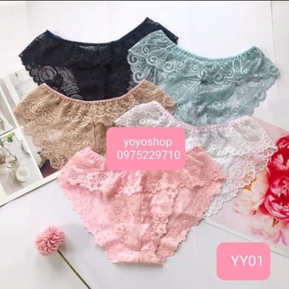 Combo 10 quần lót ren cao cấp mã yy01