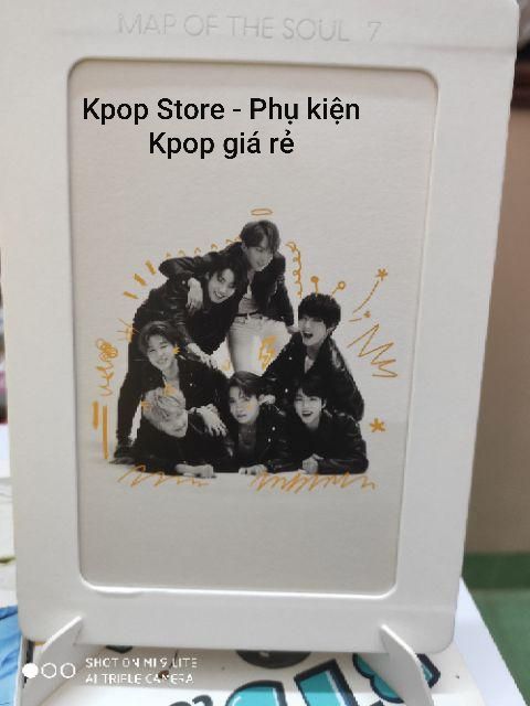 Lẻ Khung Ảnh MOTS7 quà Pre oder Bighit Photo Frame