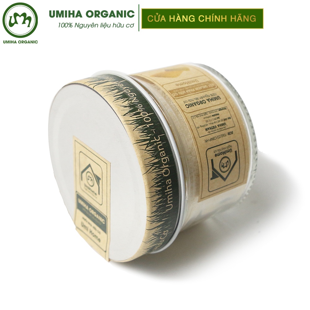 Bột Gelatin Pháp Đắp Mặt Nạ Umiha Organic Nguyên Chất 135g