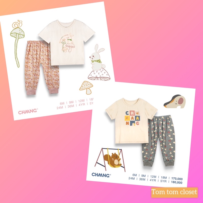 Chaang bộ cúc vai Part AW2022D10