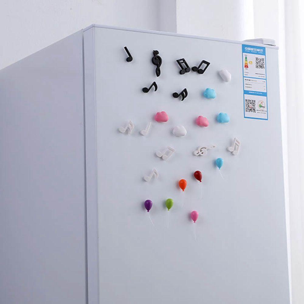 LILYES Set 6 Miếng Dán Nam Châm Không Để Lại Dấu Vết Trang Trí Tủ Lạnh