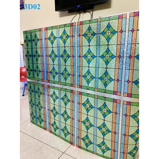 Giấy dán kính 3D Hàn Quốc